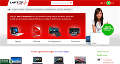 Desktop Screenshot of laptopplus.nl