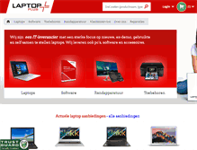 Tablet Screenshot of laptopplus.nl